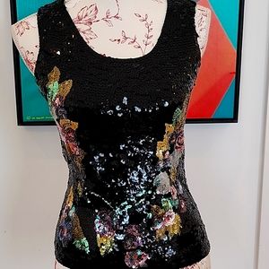 Sequined Tank by Michelle Nicole